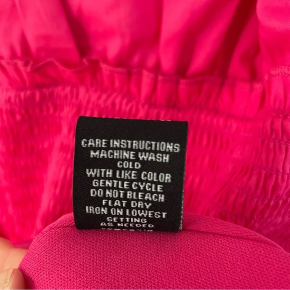 B Darlin Juniors Cotton Halter Smocked-Waist Tiered Dress pink 11/12 NWT - Picture 14 of 15